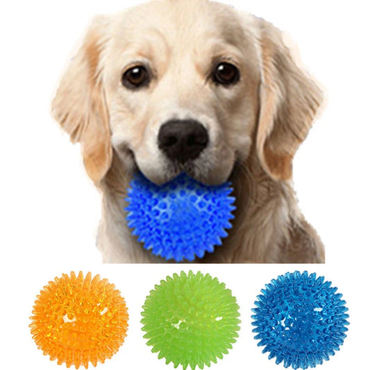 Teeth-Cleaning Squeaky Ball