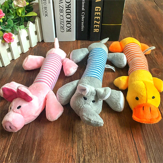 Plushy Animal Squeaky Toy